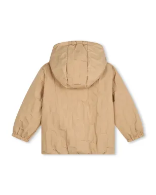 Marc Jacobs Kids フード付きリバーシブルパディングジャケット - サムネイル4