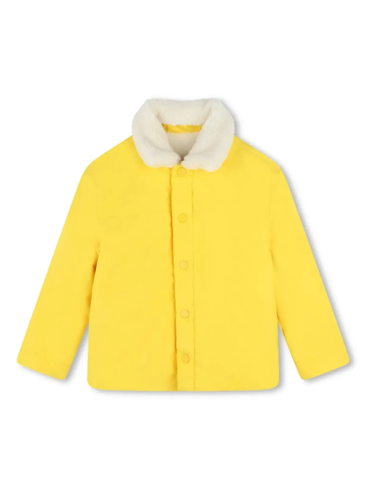 Marc Jacobs Kids リバーシブルボンバージャケット - イエロー - 画像3