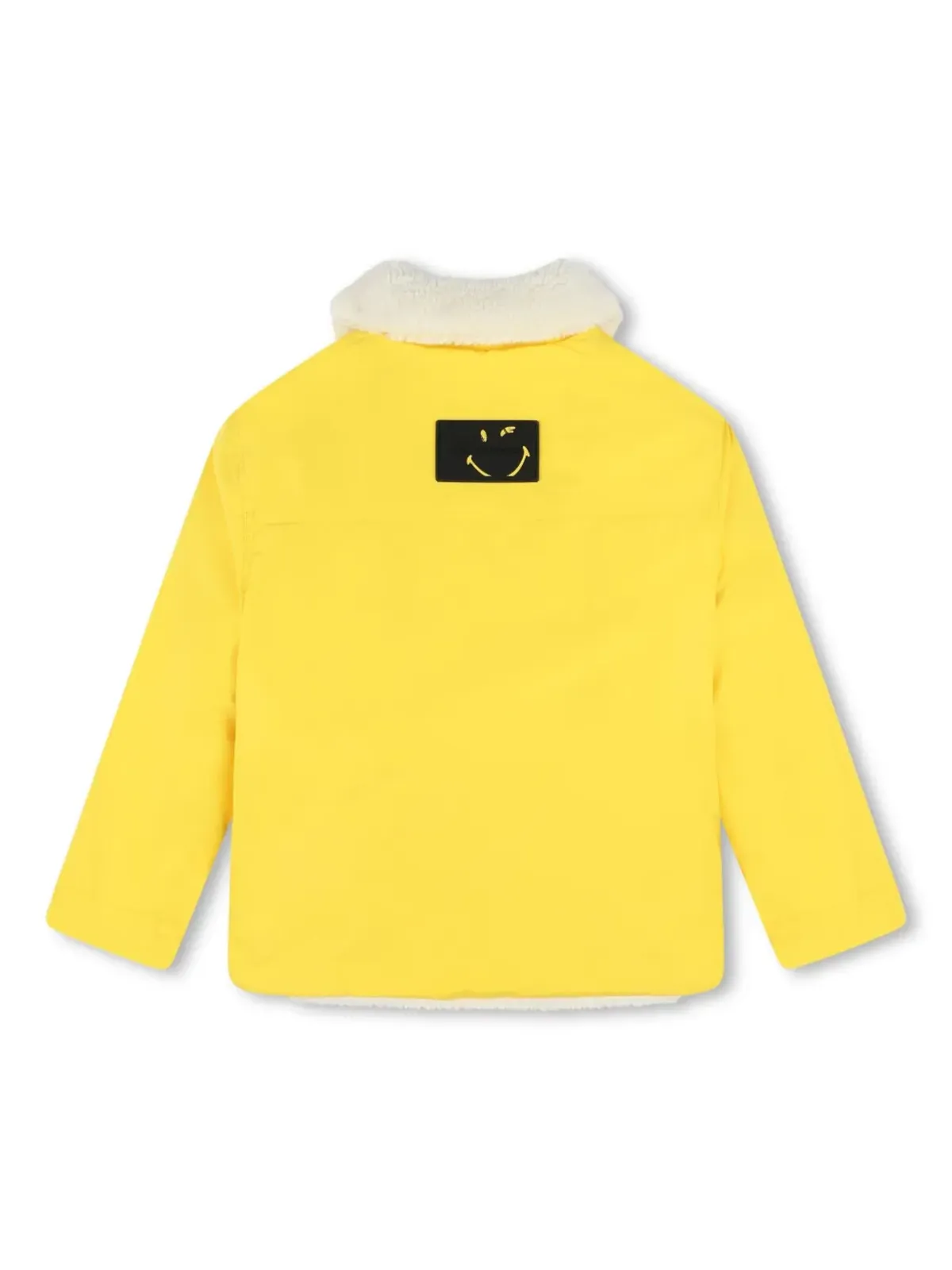 Marc Jacobs Kids リバーシブルボンバージャケット - イエロー - 画像4