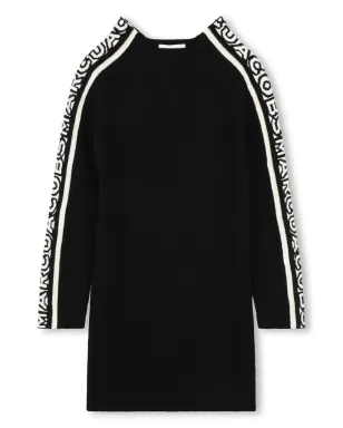 Marc Jacobs Kids 刺繍ロゴ入りニットドレス - サムネイル1