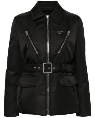 Prada トライアングルロゴ入りパデッドジャケット - サムネイル1