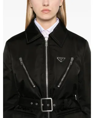 Prada トライアングルロゴ入りパデッドジャケット - サムネイル5