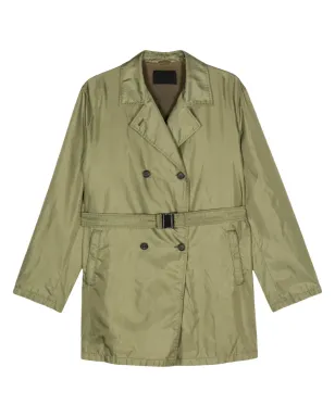 Prada Pre-Owned トレンチコート（2000年代／オリーブグリーン） - サムネイル1