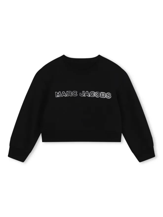 Marc Jacobs Kids Marc Jacobs Kids ロゴプリント コットン スウェットシャツの商品画像