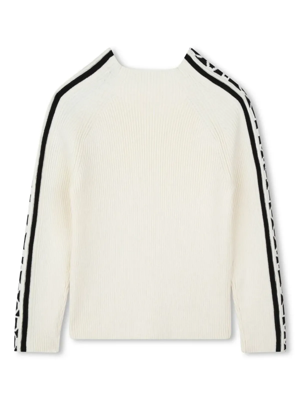 Marc Jacobs Kids ジャカードロゴプルオーバー - White - 画像2