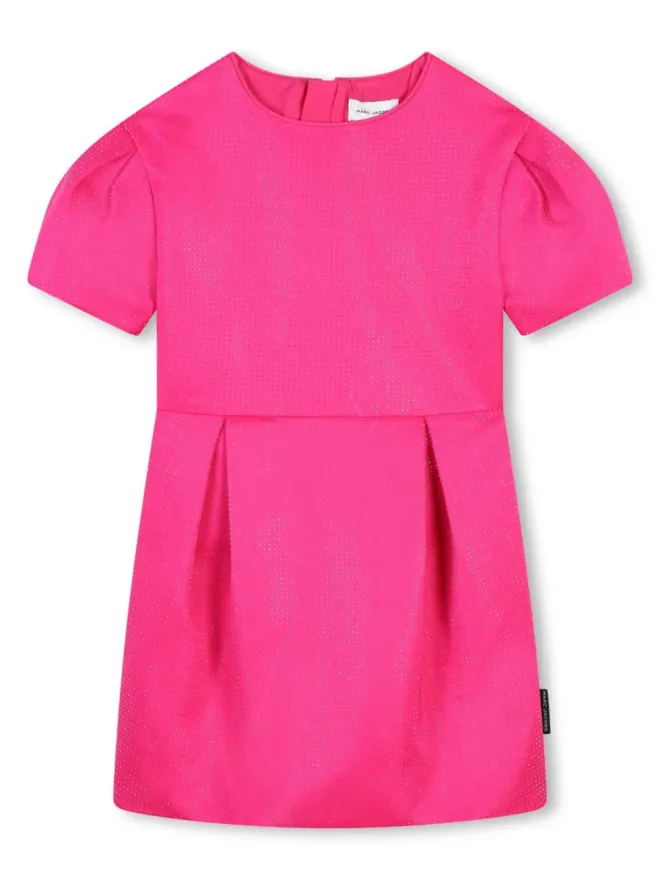 Marc Jacobs Kids Marc Jacobs Kids プリーツ入り半袖ドレスの商品画像