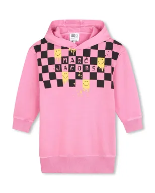 Marc Jacobs Kids チェックプリント フード付きワンピース - サムネイル1