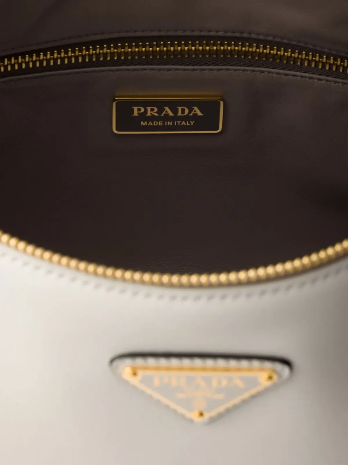 Prada 大型 Aimée ショルダーバッグ - 画像5