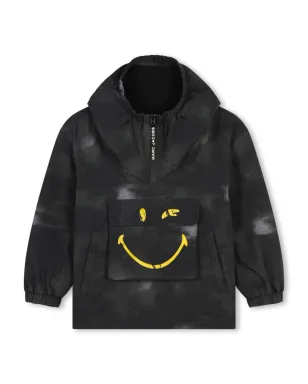 Marc Jacobs Kids スマイリーフェイスプリント ウィンドブレーカー - サムネイル1