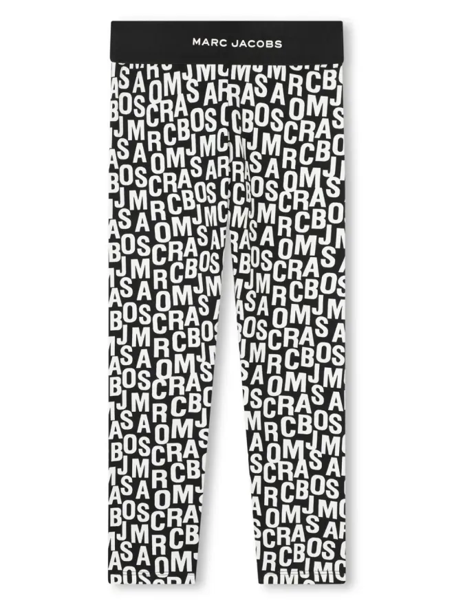 Marc Jacobs Kids Marc Jacobs Kids 全面ロゴ入りレギンスの商品画像