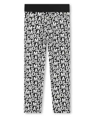 Marc Jacobs Kids 全面ロゴ入りレギンス - サムネイル2