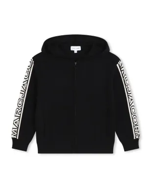 Marc Jacobs Kids ブランドロゴ入りパーカー - ブラック - サムネイル1