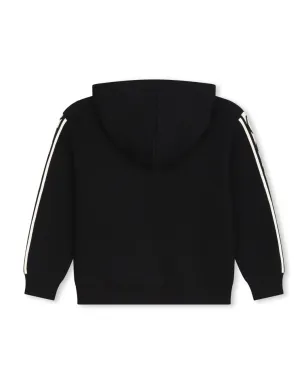 Marc Jacobs Kids ブランドロゴ入りパーカー - ブラック - サムネイル2