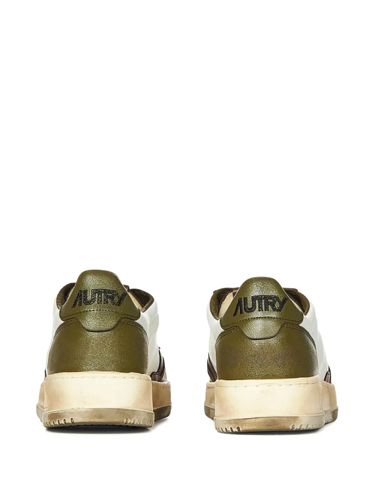 Autry Sup Vint Low レザー スニーカー - 画像4