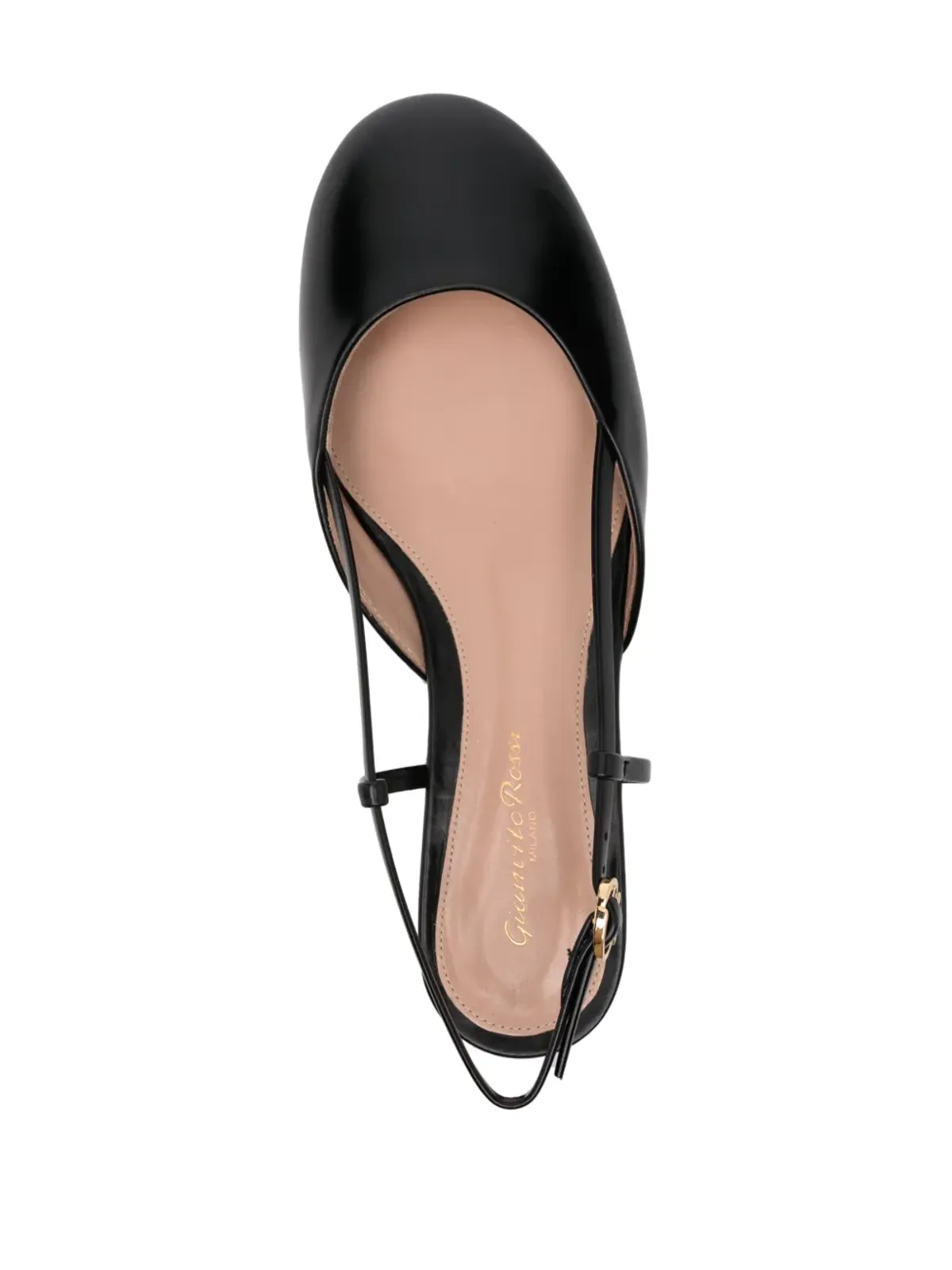 Gianvito Rossi レザー バレエフラット - ブラック - 画像4
