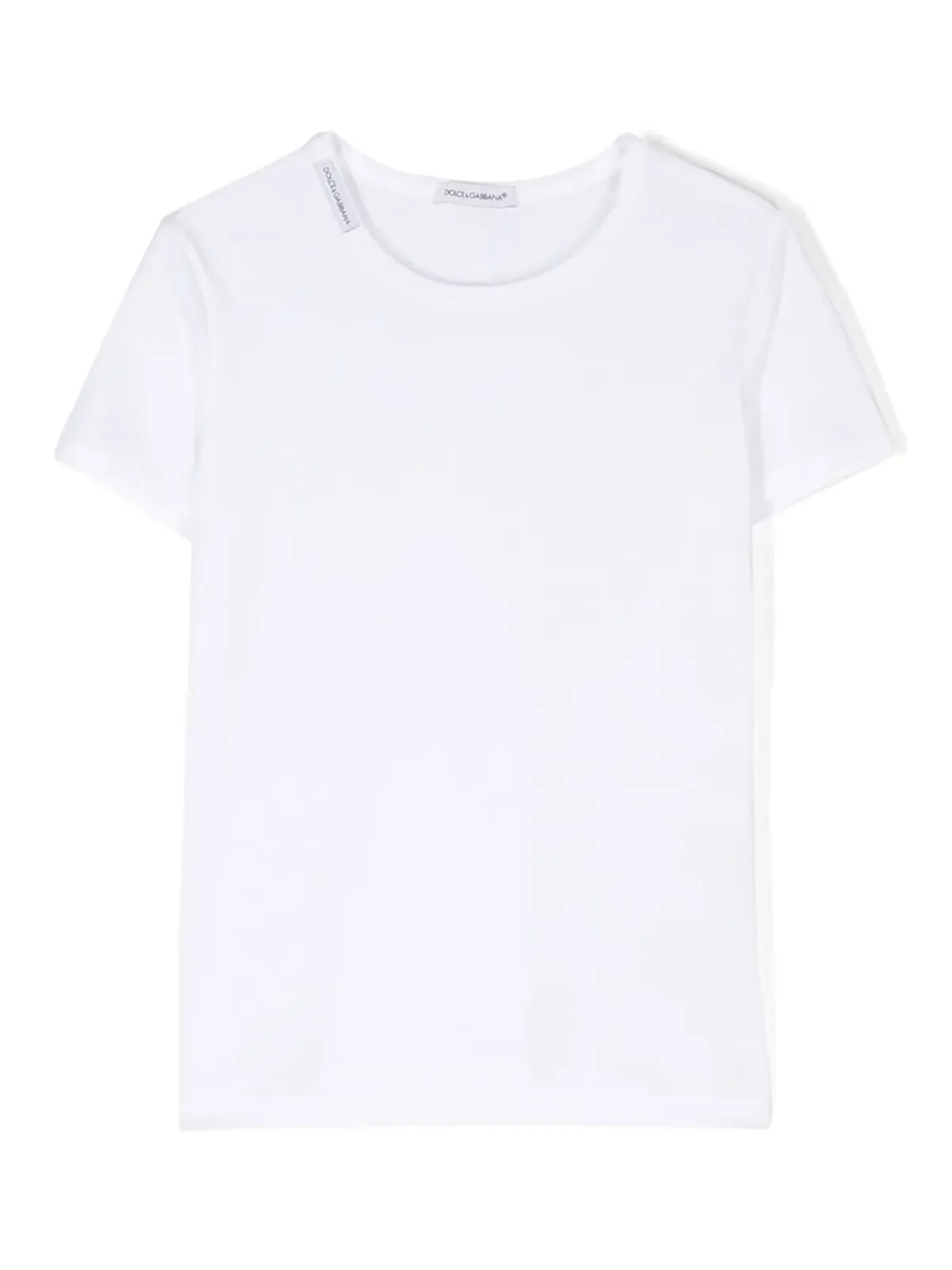 Dolce & Gabbana Kids ロゴタグ コットンTシャツ - 画像2