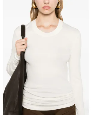LEMAIRE コットンジャージーTシャツ - ホワイト - サムネイル5