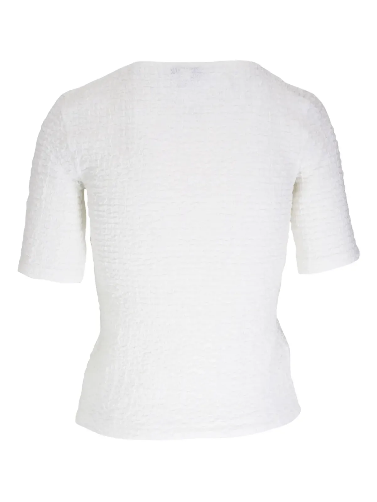 Vince テクスチャードTシャツ ホワイト - 画像2