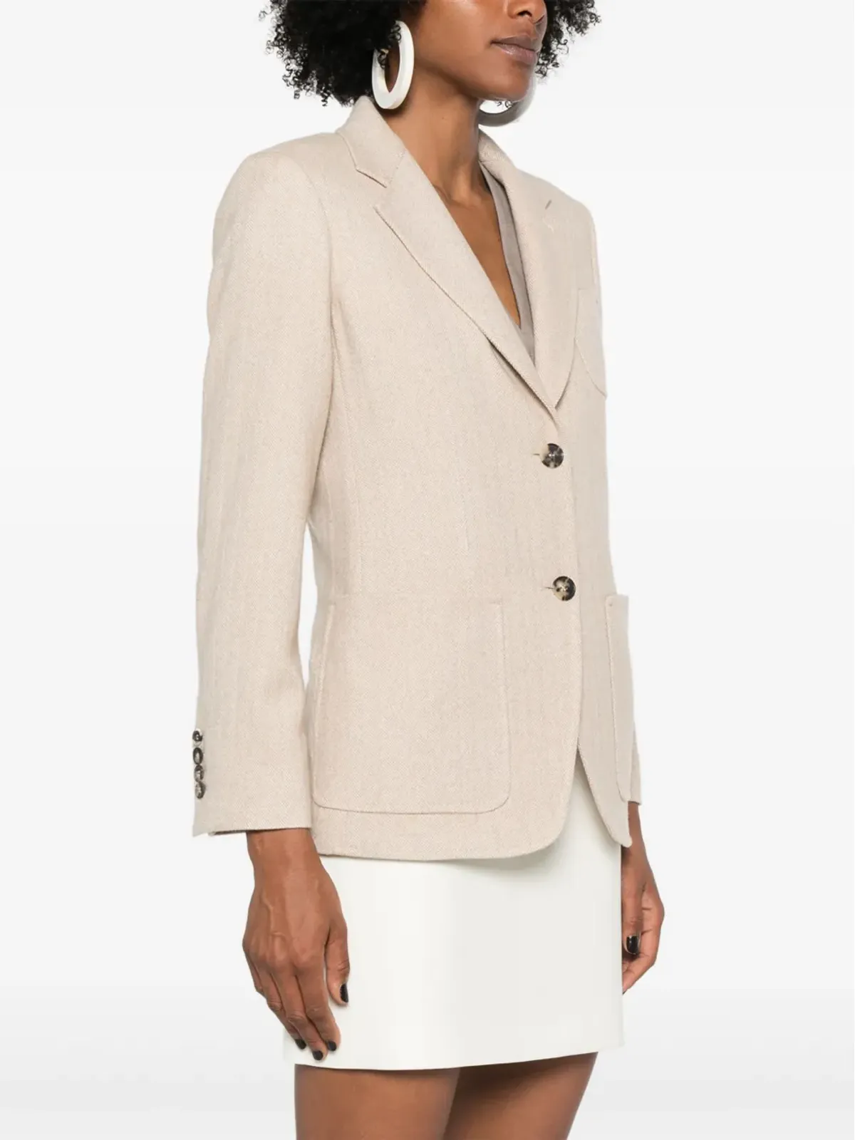 Max Mara Carpi シングルブレスト ブレザー - 画像3