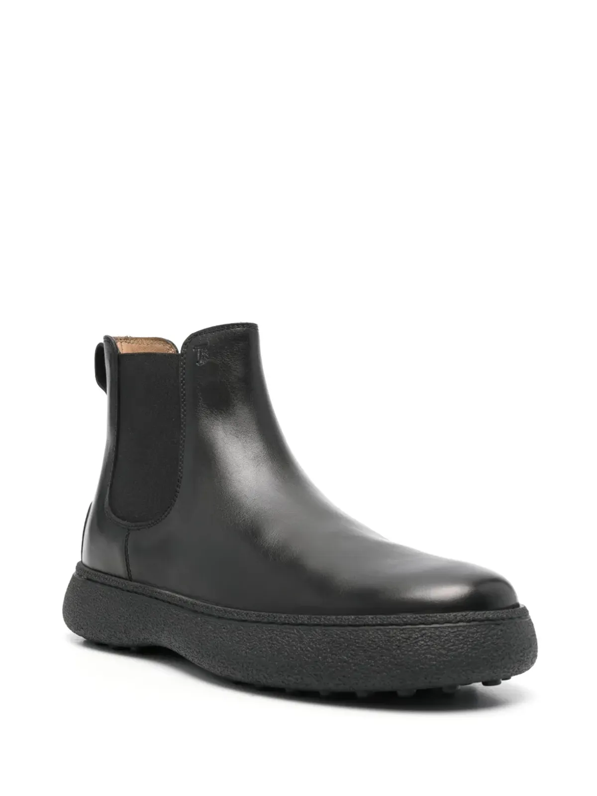 Tod's ロゴデボスド レザー ブーツ - 画像2