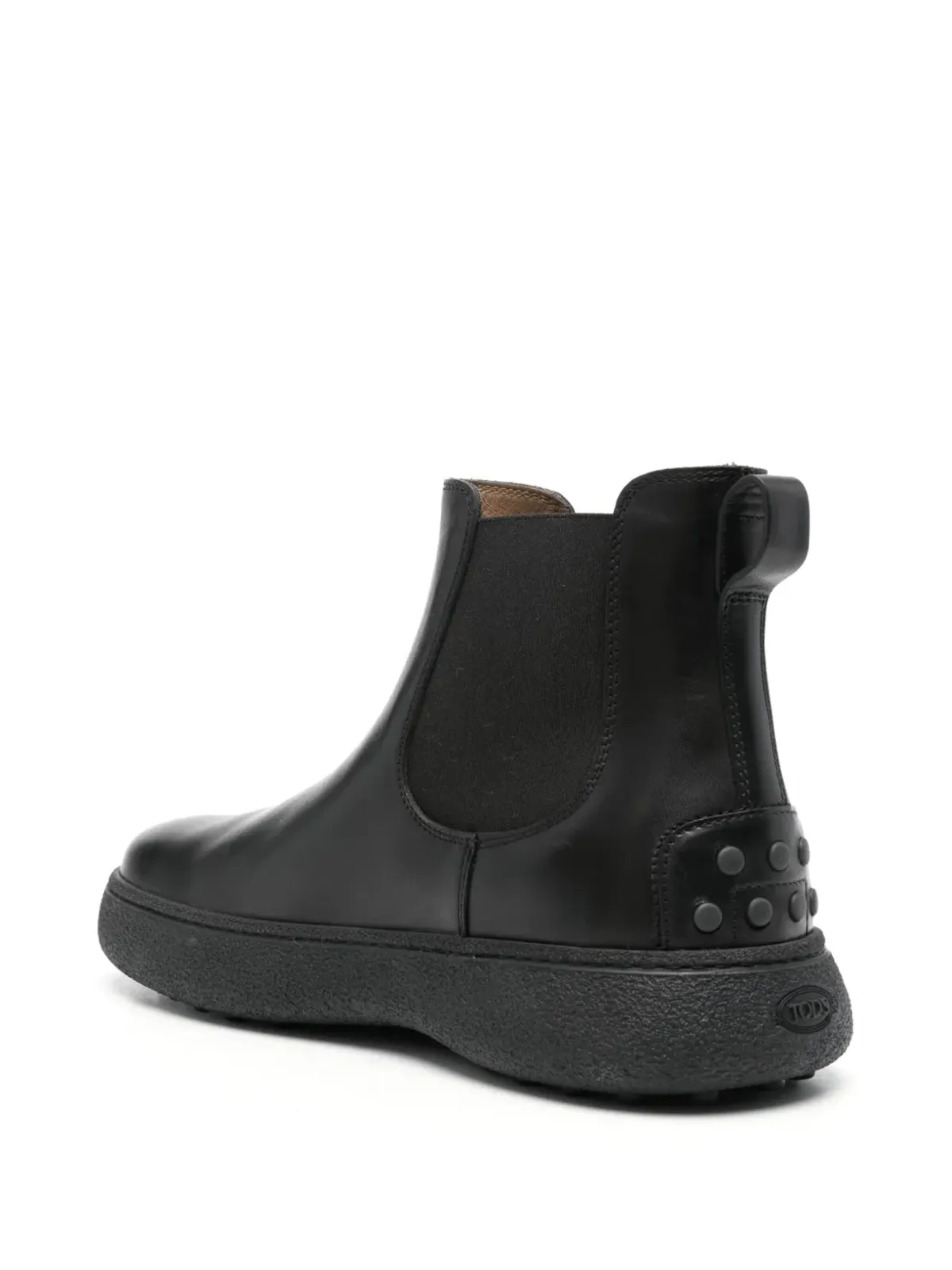 Tod's ロゴデボスド レザー ブーツ - 画像3