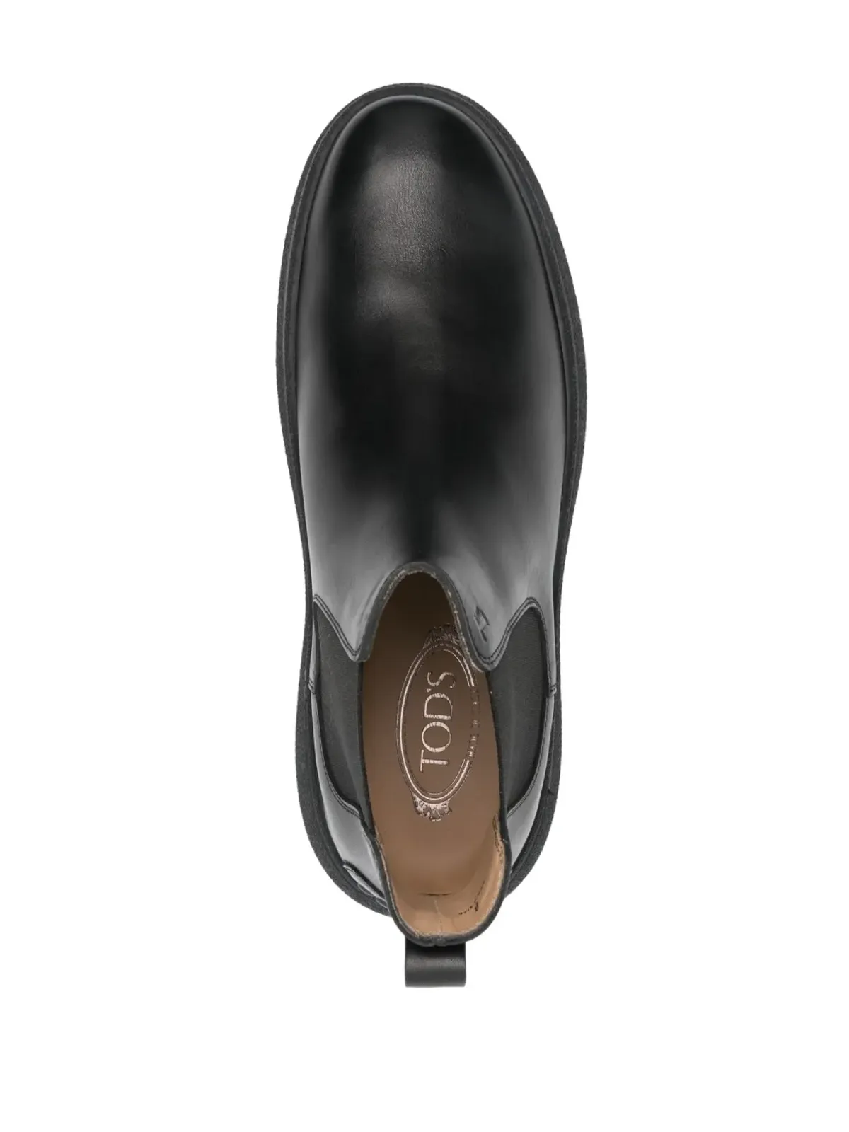 Tod's ロゴデボスド レザー ブーツ - 画像4