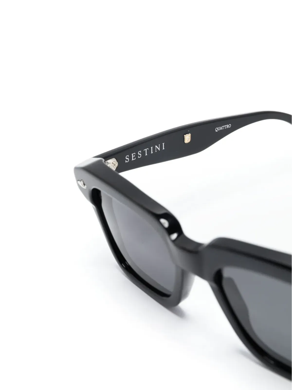Sestini Eyewear Quattro square-frame sunglasses - Black - 画像3