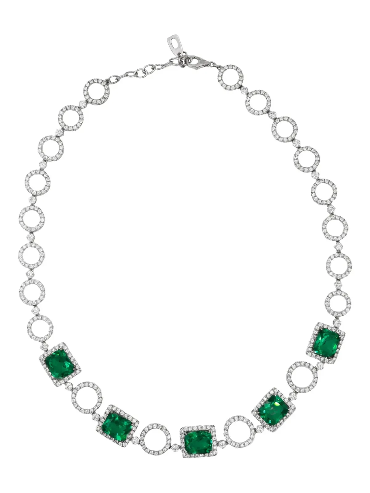 Juwelina Paris スターリングシルバー Rubain ネックレス - 画像1