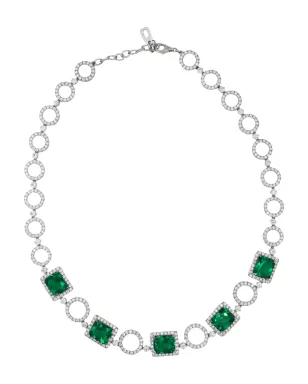 Juwelina Paris スターリングシルバー Rubain ネックレス - サムネイル1