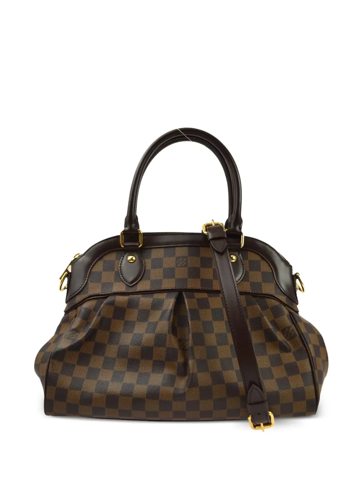 Louis Vuitton ビンテージ 2008 Trevi PM 2ウェイ ハンドバッグ – ブラウン - 画像1