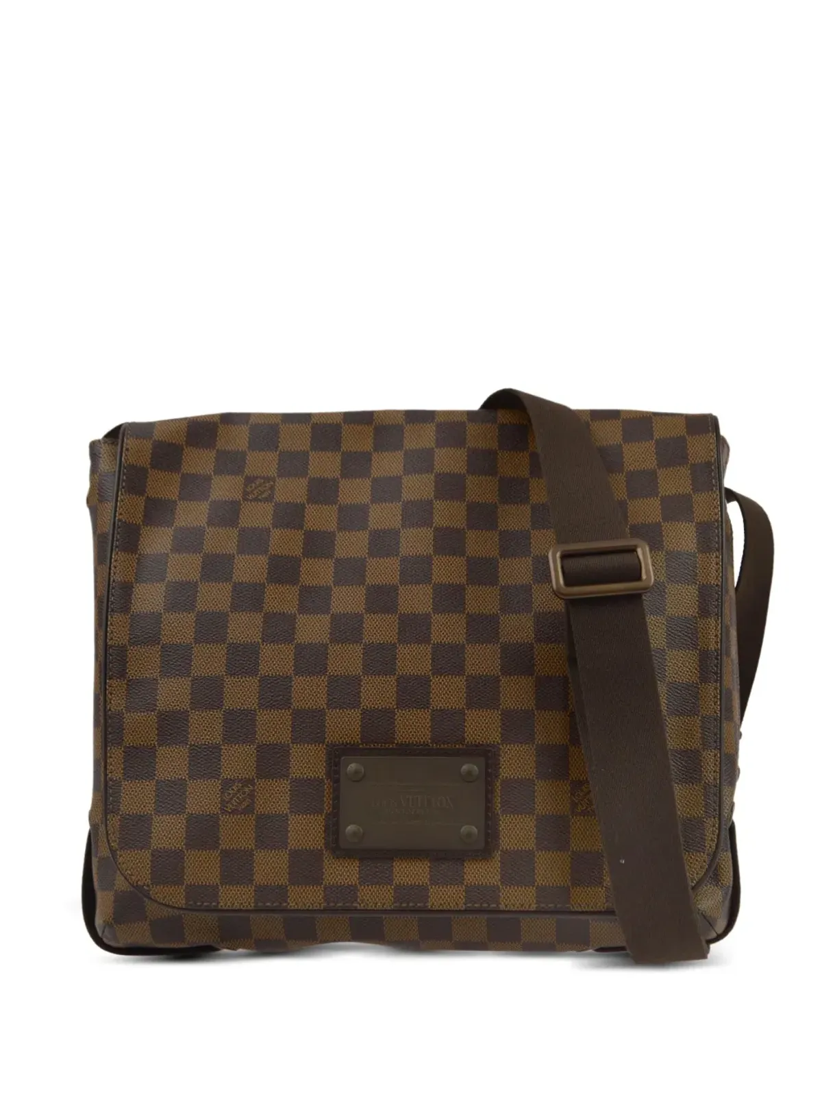 Louis Vuitton ビンテージ 2011 ブルックリン MM ショルダーバッグ ブラウン - 画像1