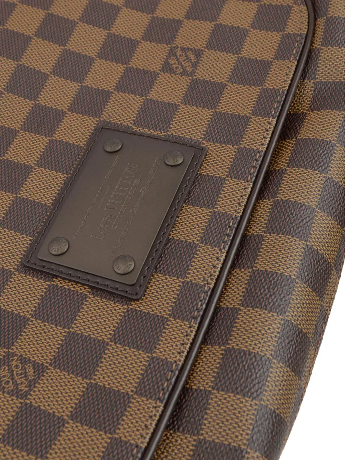 Louis Vuitton ビンテージ 2011 ブルックリン MM ショルダーバッグ ブラウン - 画像5