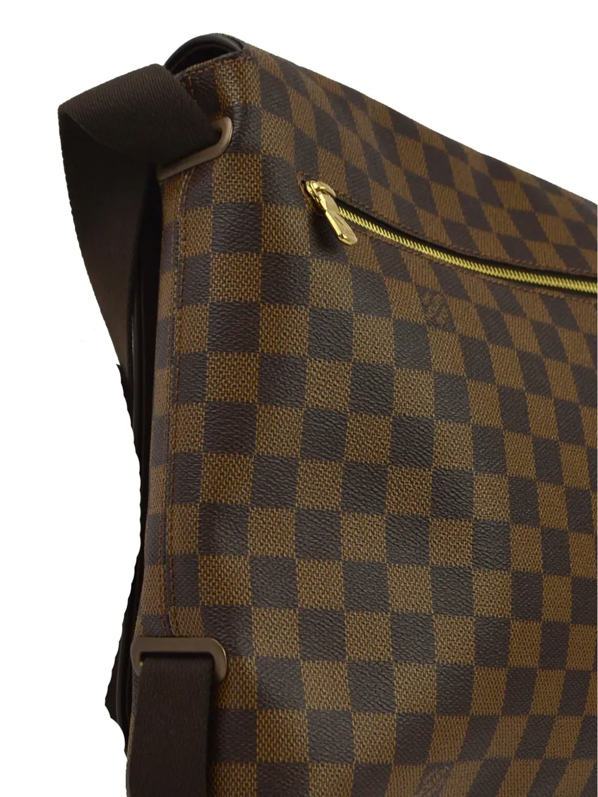Louis Vuitton ビンテージ 2011 ブルックリン MM ショルダーバッグ ブラウン - 画像3
