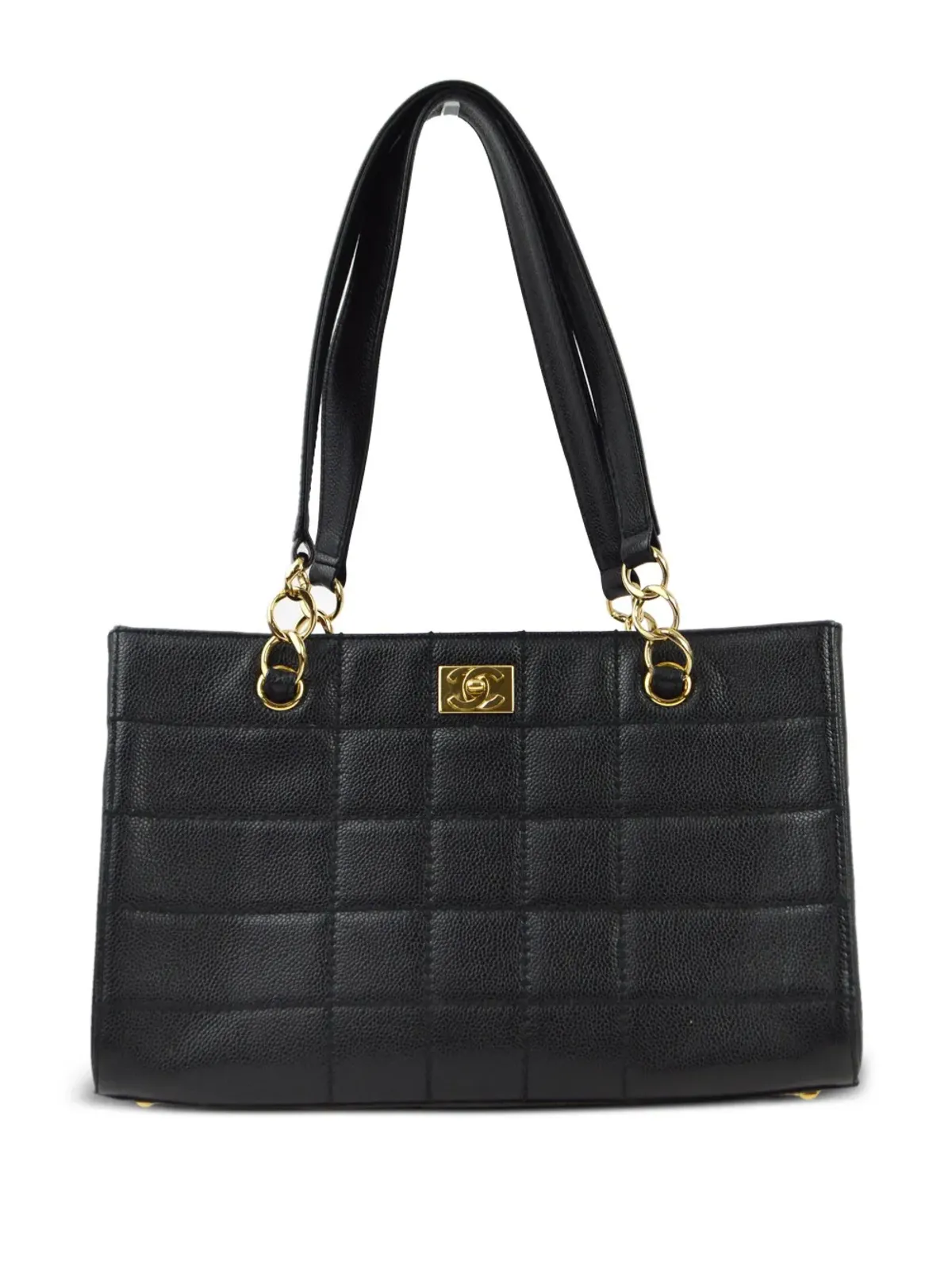 CHANEL ビンテージ 2002 Wild Stitch トートバッグ ブラック - 画像1
