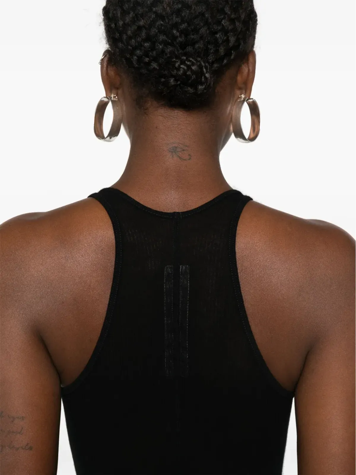 Rick Owens DRKSHDW リブ編みのタンクミディドレス - 画像5