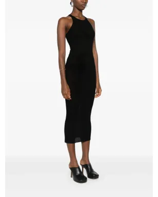 Rick Owens DRKSHDW リブ編みのタンクミディドレス - サムネイル3