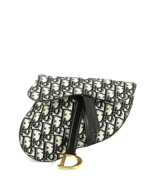 Christian Dior ビンテージ 2020年 オブリーク サドルベルトバッグ ブルー - サムネイル3