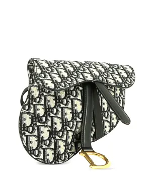 Christian Dior ビンテージ 2020年 オブリーク サドルベルトバッグ ブルー - サムネイル4