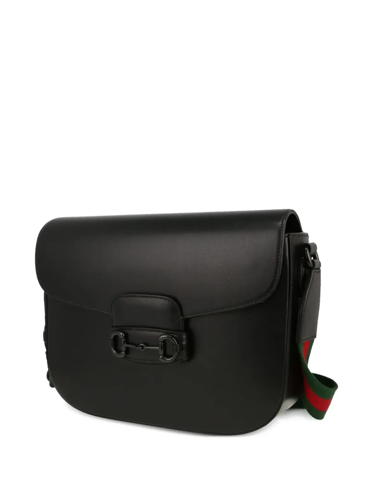 Gucci ビンテージ 大型 ホースビット1955 ショルダーバッグ - ブラック - 画像4