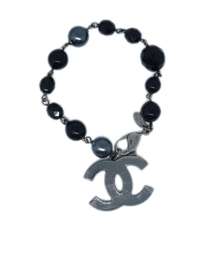 CHANEL Pre-Owned CHANEL ビンテージ CCビーズブレスレットの商品画像