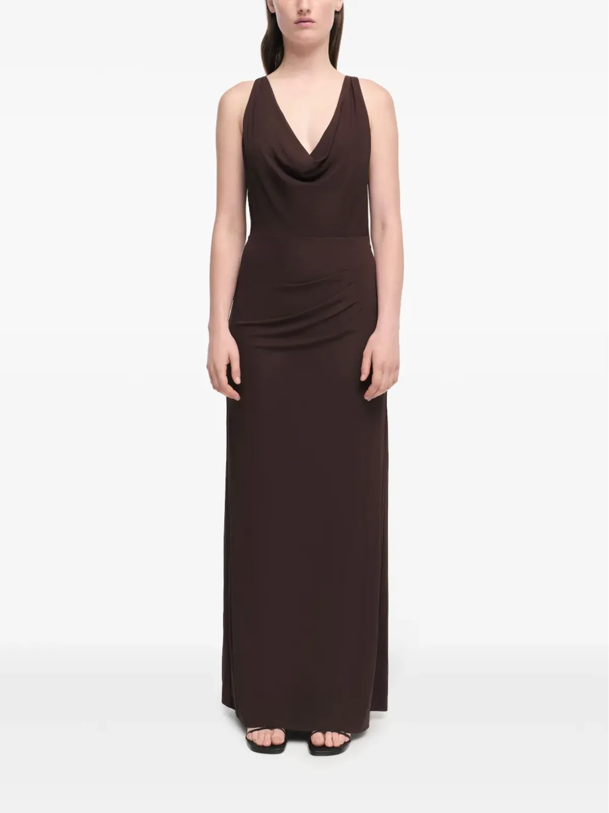 Simkhai Kosme gown - Brown - 画像2