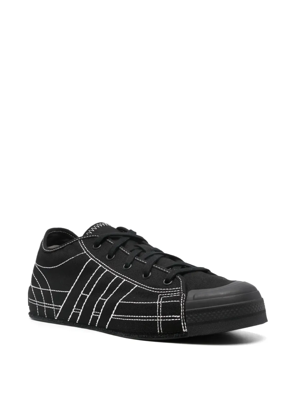 Y-3 Nizza Lo スニーカー ブラック - 画像2