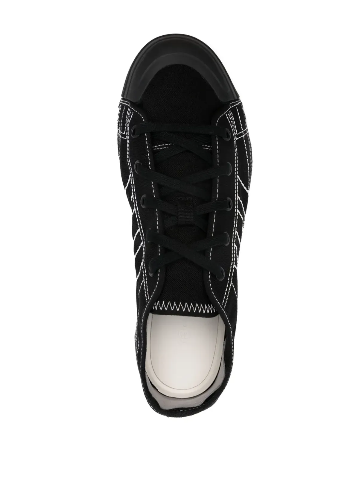 Y-3 Nizza Lo スニーカー ブラック - 画像4