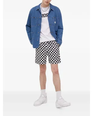 Vans チェック柄ドローストリングショーツ - ブラック - サムネイル2