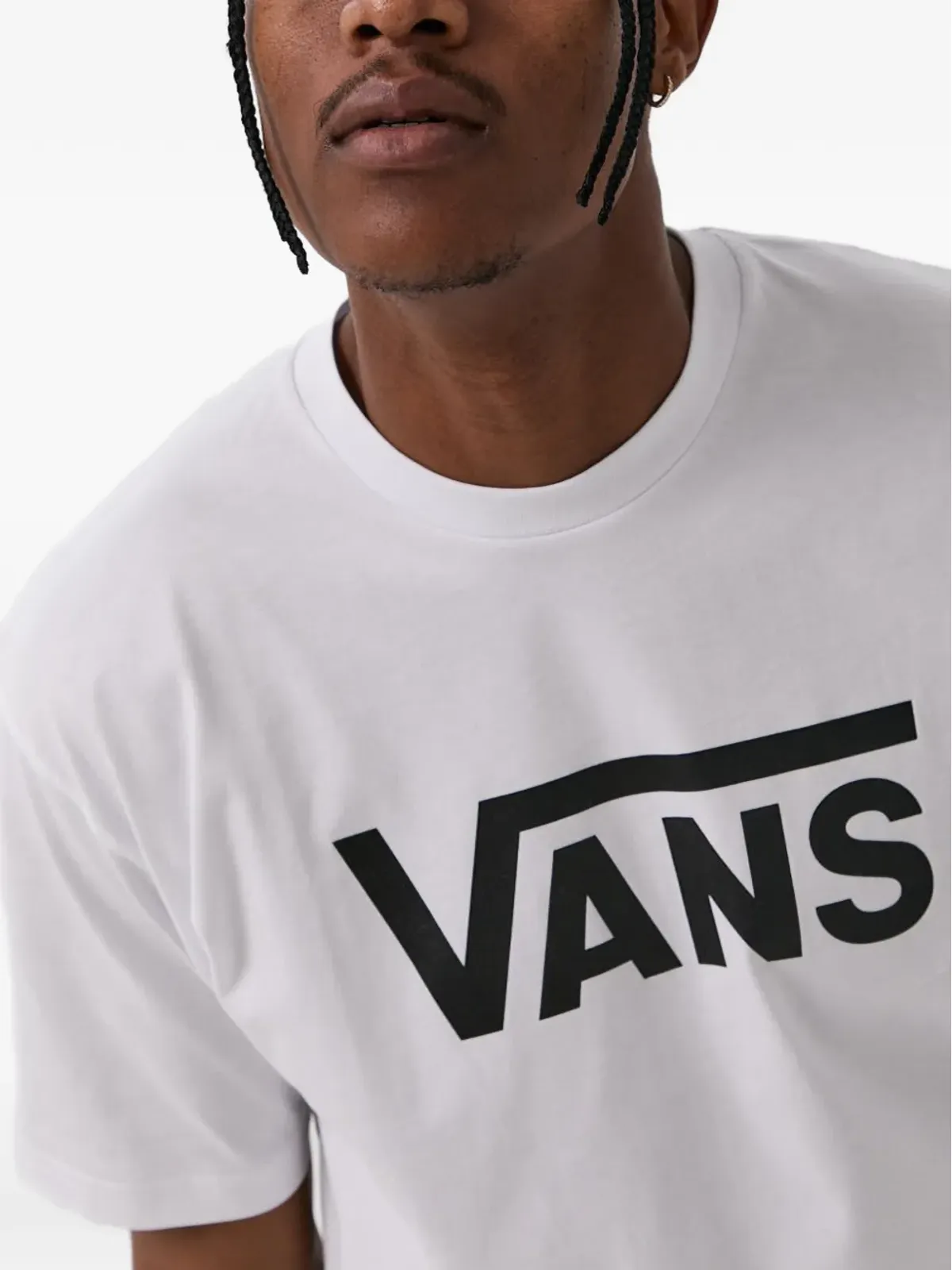 Vans ロゴディテール Tシャツ - ホワイト - 画像3