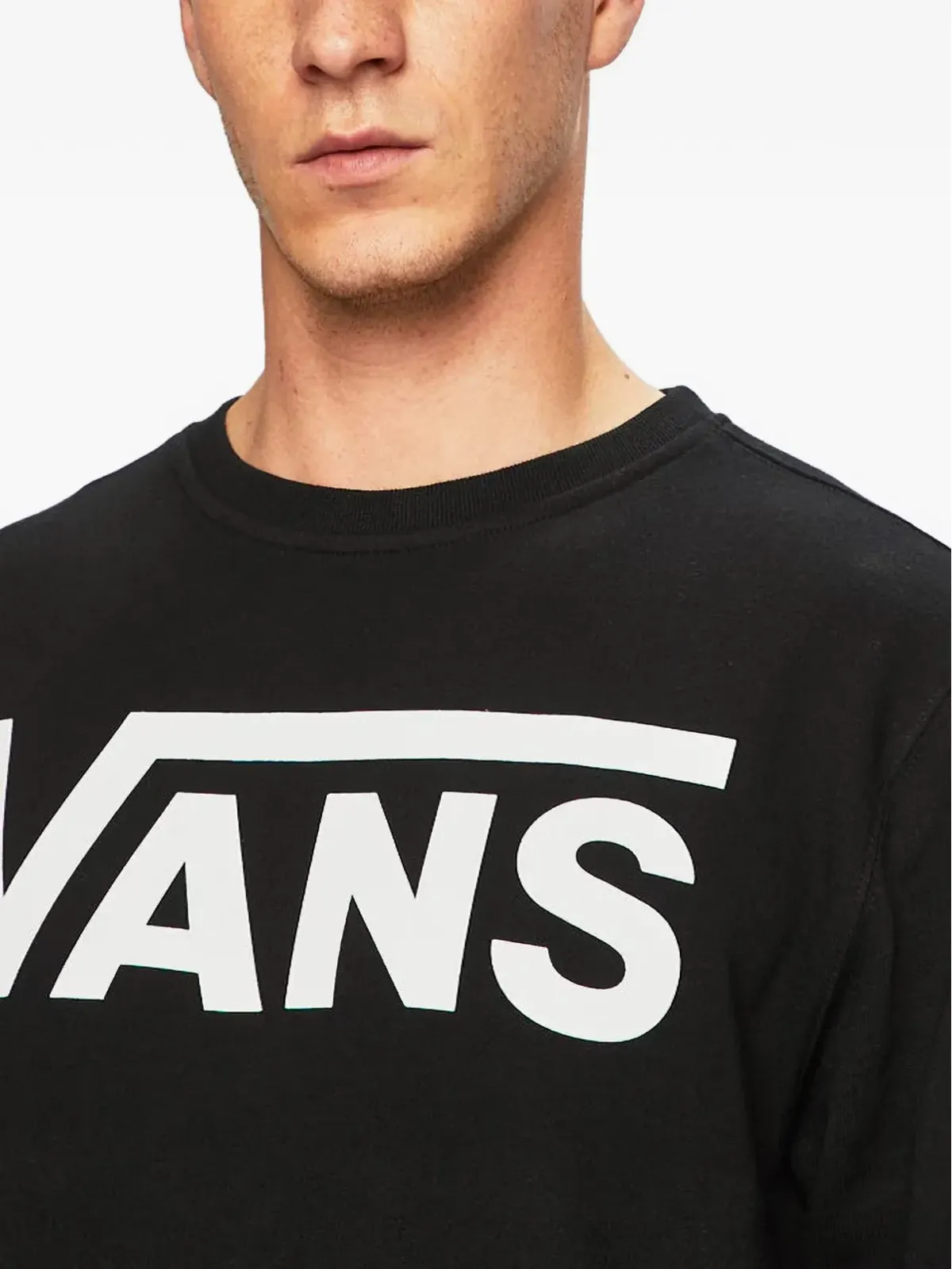 Vans ロゴディテール長袖スウェットシャツ - 画像5