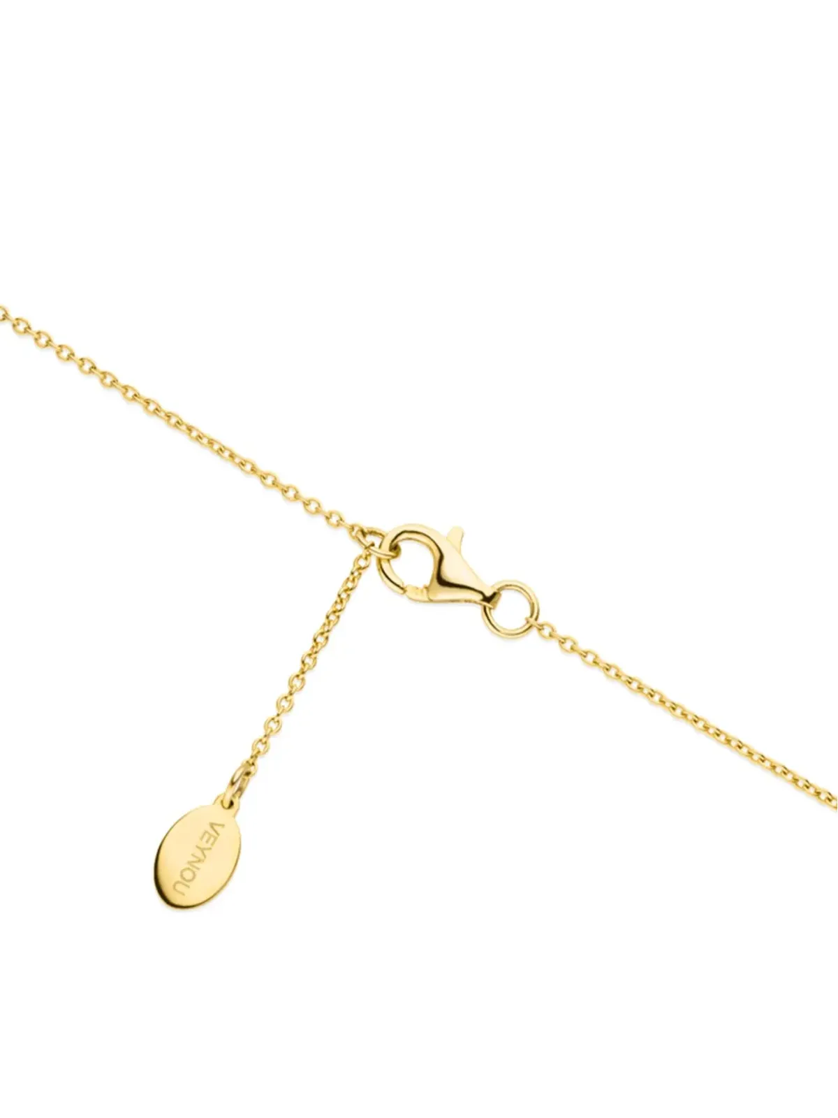 VEYNOU 14K イエローゴールド リリー ダイヤモンド ネックレス - 画像4