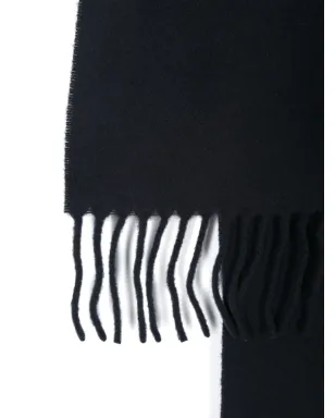 Maison Kitsuné フォックスパッチ スカーフ - ブルー - サムネイル3