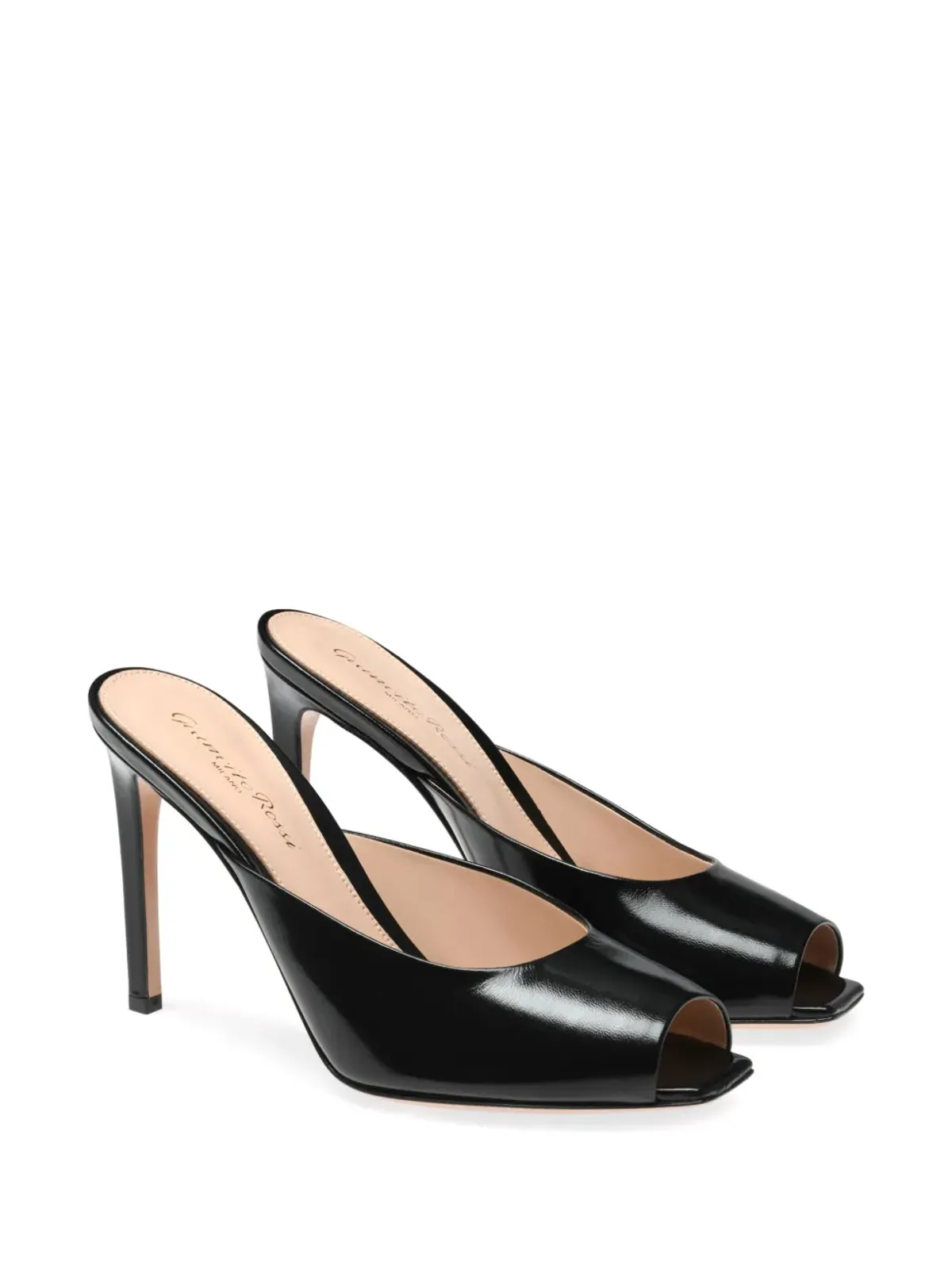 Gianvito Rossi エセル 95mm ミュール - 画像2
