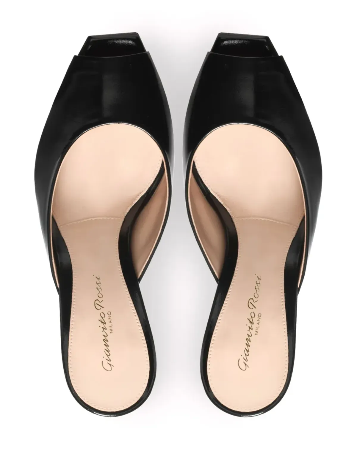 Gianvito Rossi エセル 95mm ミュール - 画像3